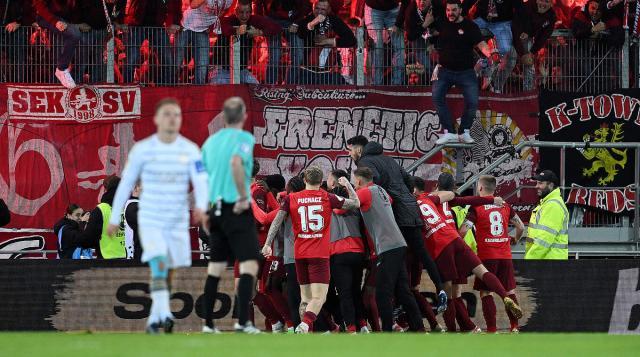 必发下载-红魔驯服大黑马，13年后又有德乙球队进德国杯决赛